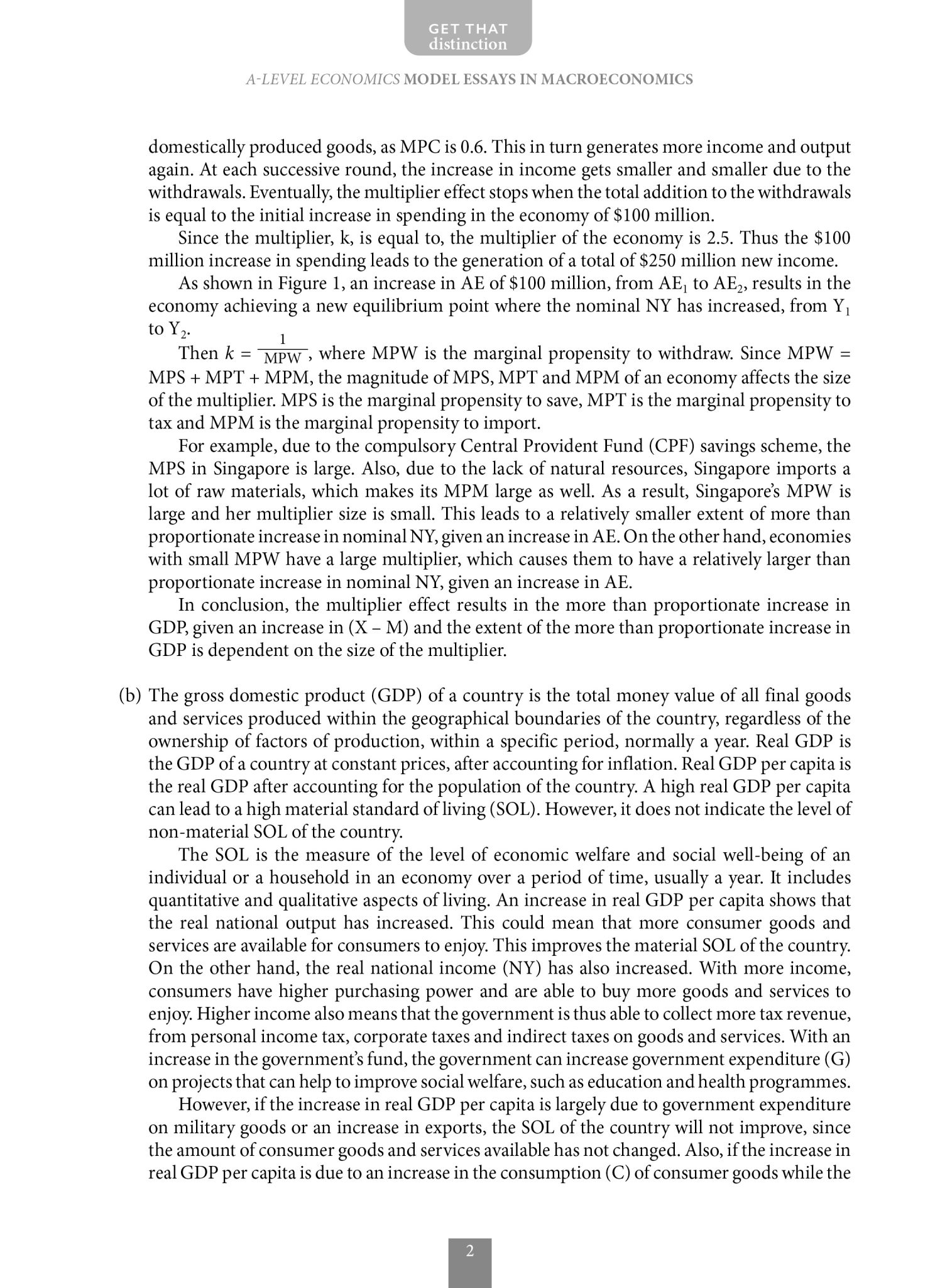 economics extended essay criteria