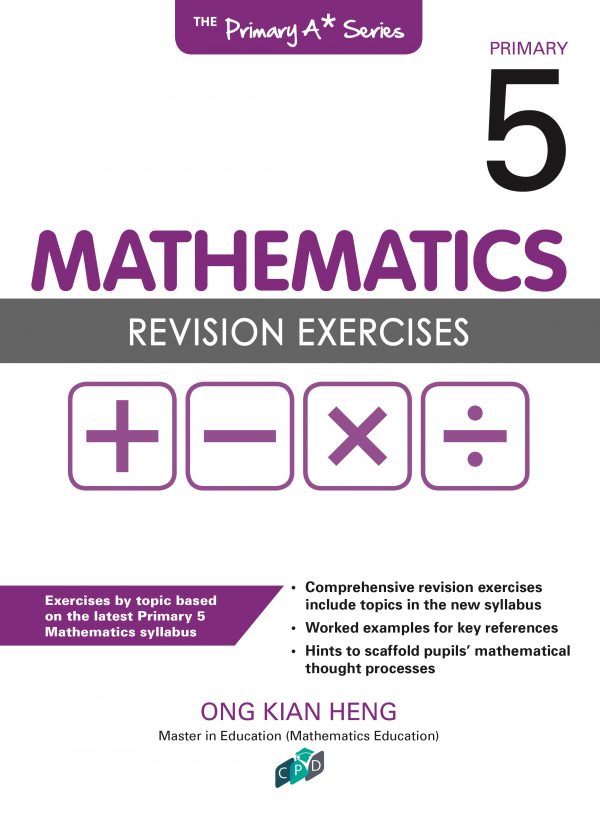 Mathematics Revision Exercises P5 cover CPD