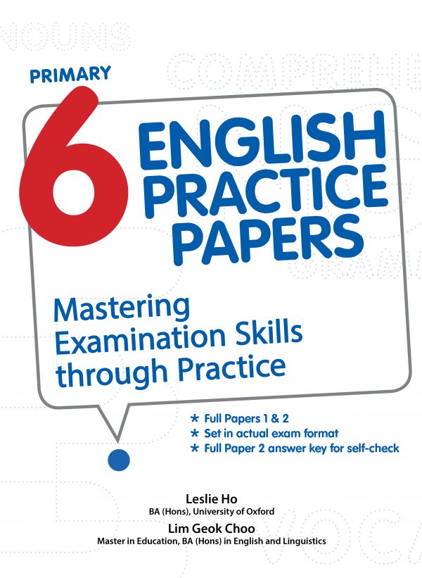 Primary 6 English Practice Papers 2020