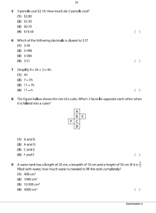 P6 Math Practice Papers | CPD Singapore