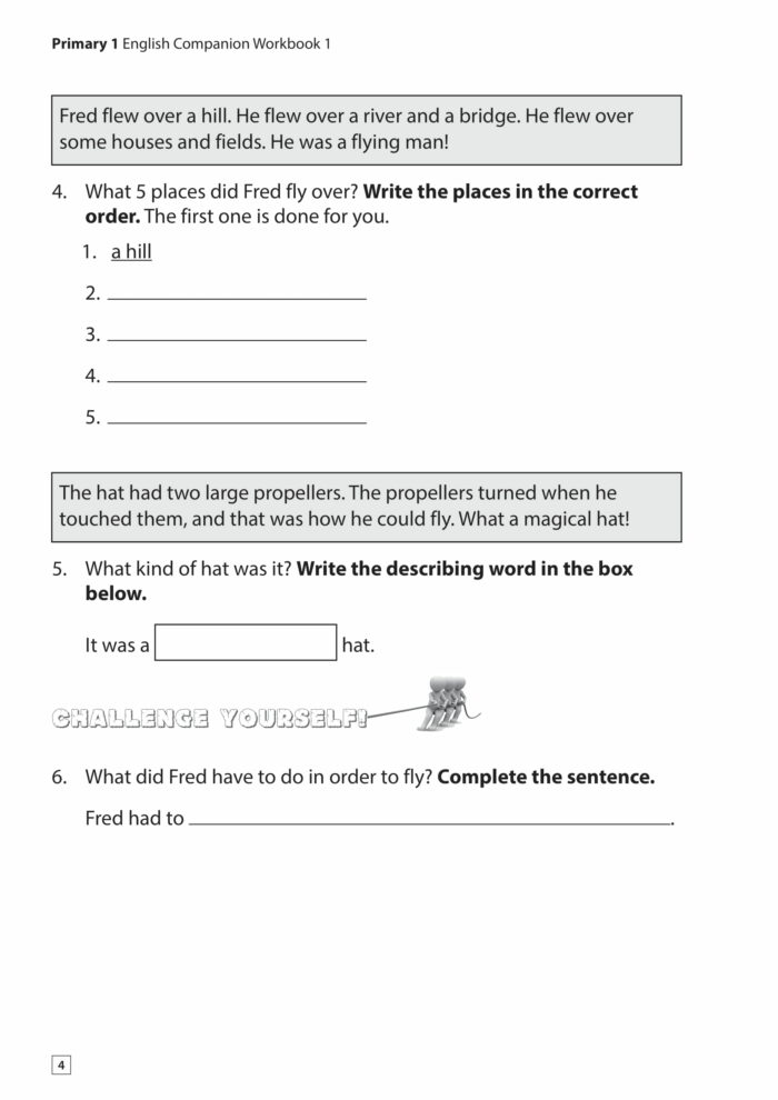 English Companion Worksheets - CPD Singapore Education Services Pte Ltd