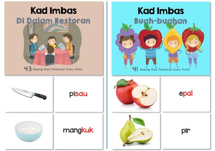 Malay Flashcards Set - CPD Singapore Education Services Pte Ltd