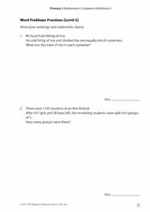 P3 Math Companion Workbook 4 to print 21