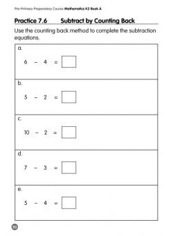 Pre-primary Preparatory Course Mathematics K2 Book A - CPD Singapore ...