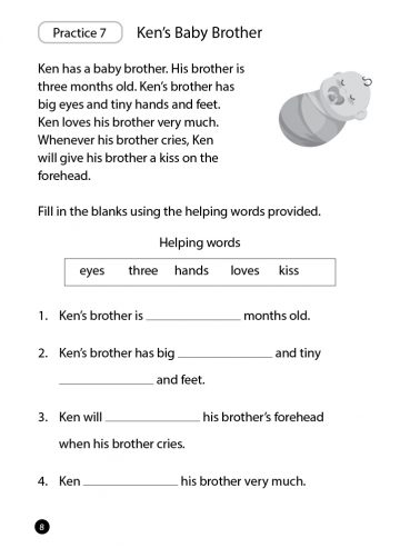 K2 to P1 English Comprehension Practice Book 1 - CPD Singapore ...