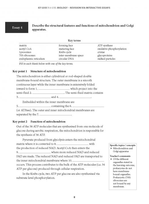 Biology essay book pdf picture