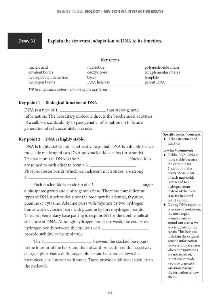 Free biology essays picture