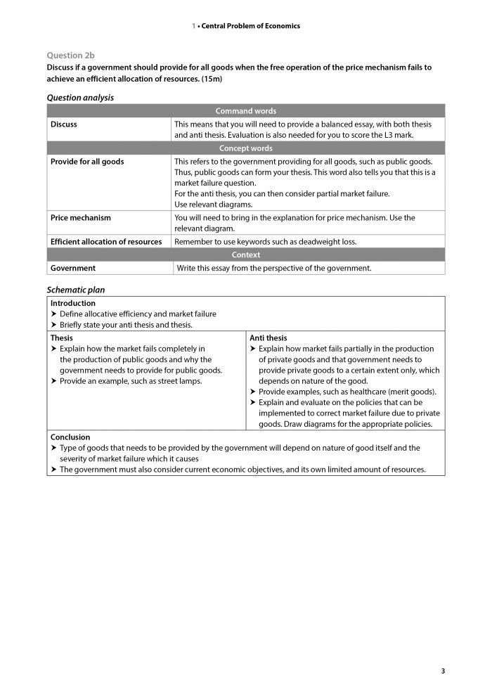 aqa economics a level essay plans