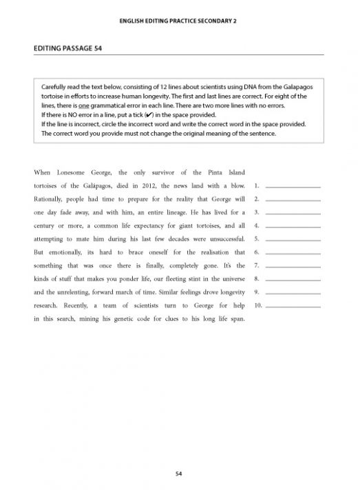 English Editing Practice Secondary 2 Express/Normal(Academic) - CPD ...