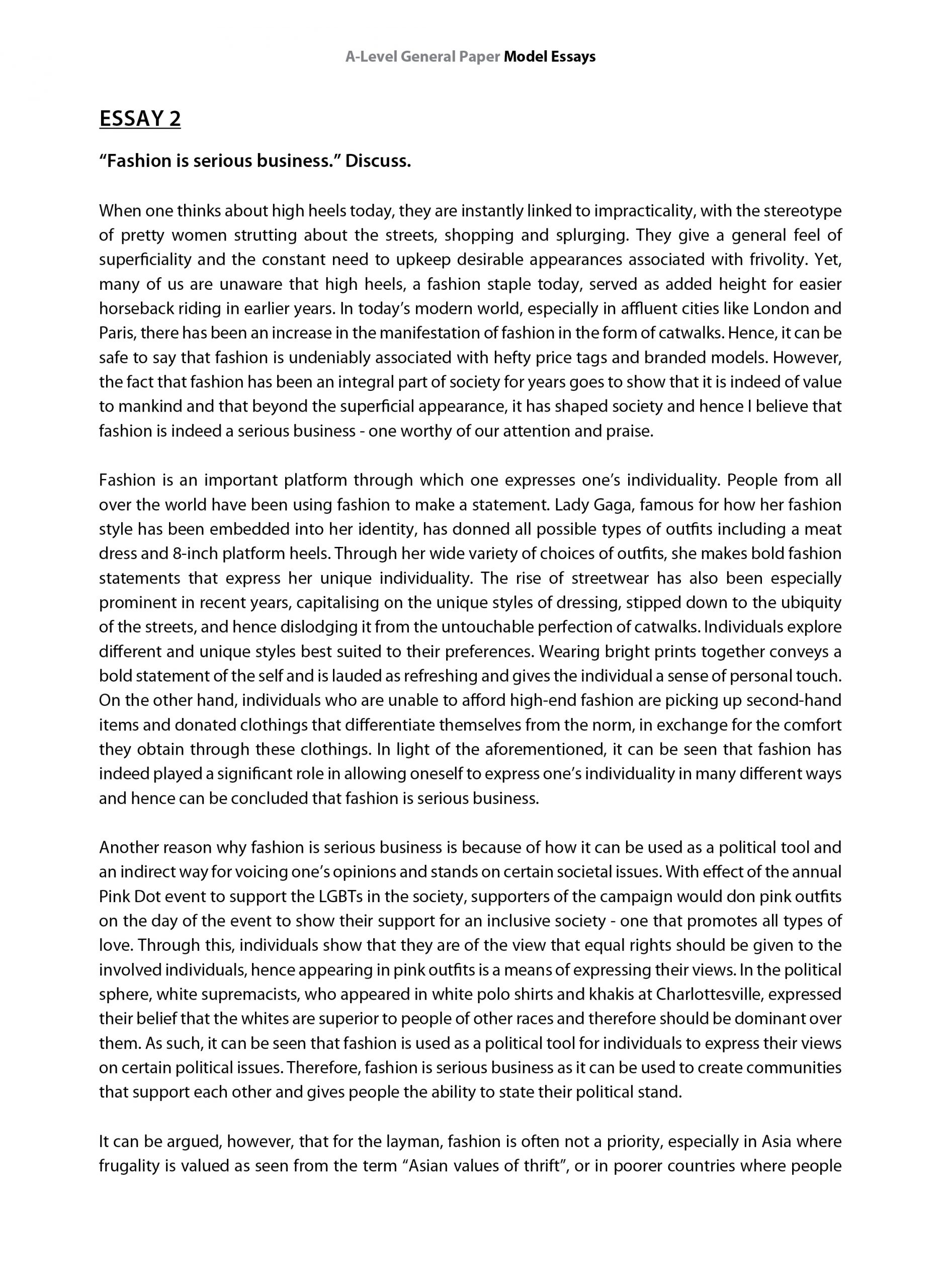 model essays 3 pdf download