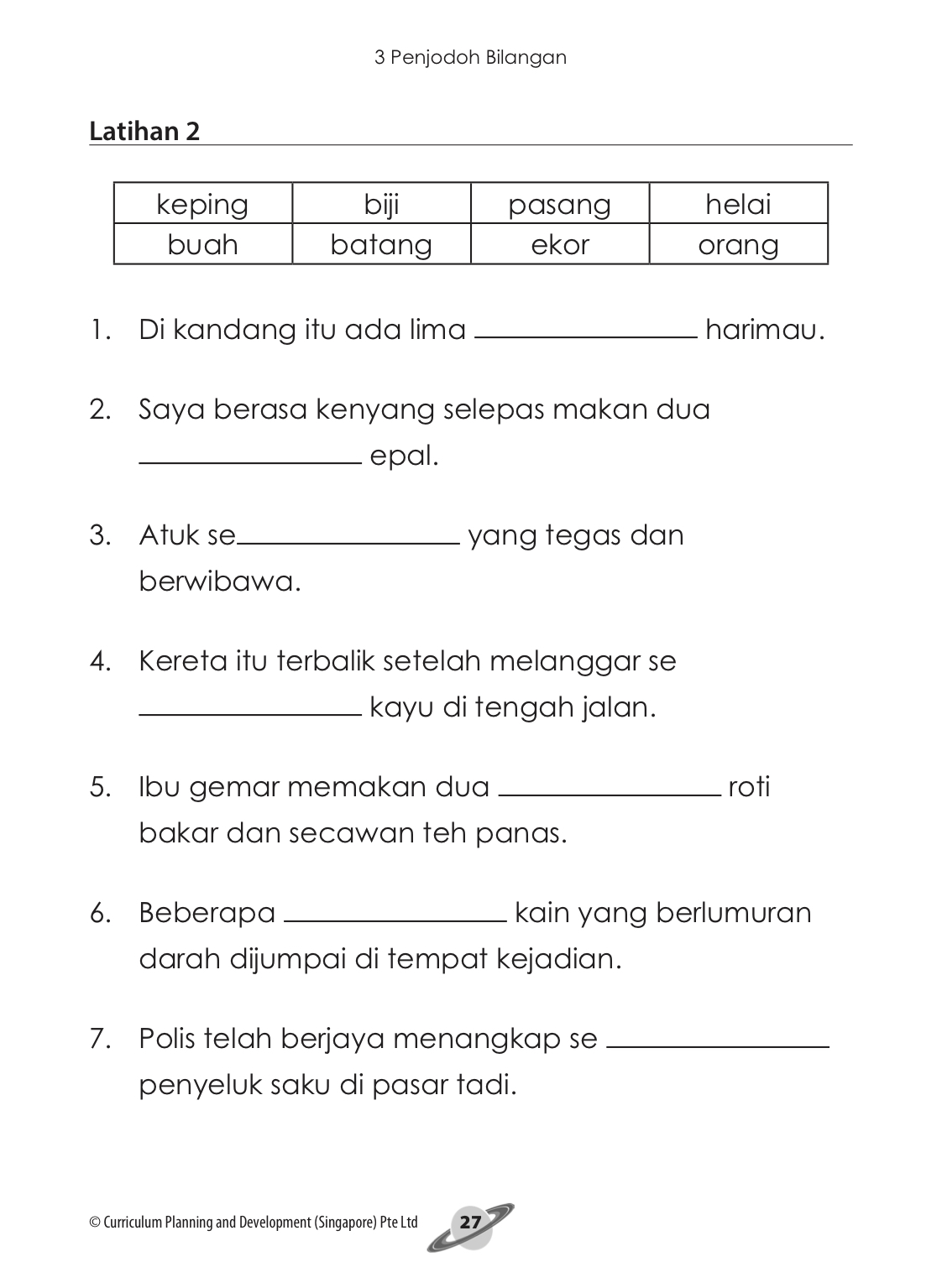 Lestari Bahasa Kita Latihan Intensif 1 | CPD Singapore