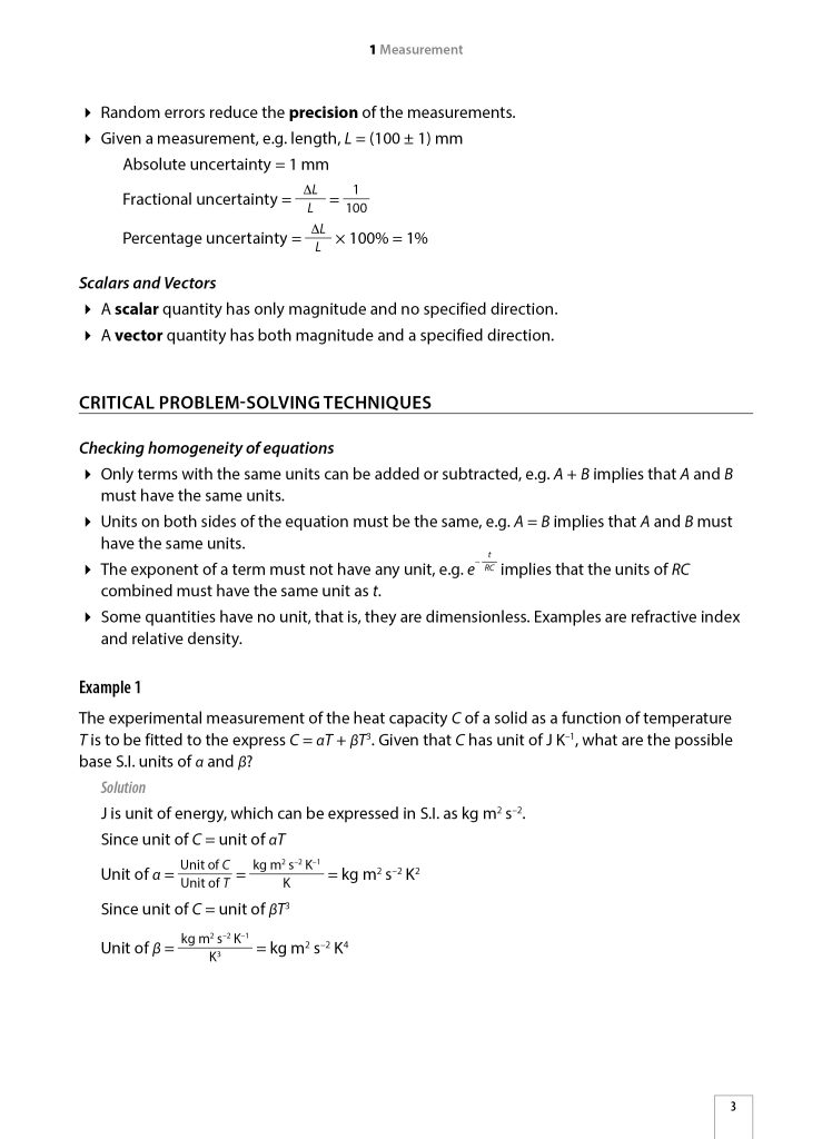 A-Level Physics Key Revision Notes with Answering Techniques - CPD ...
