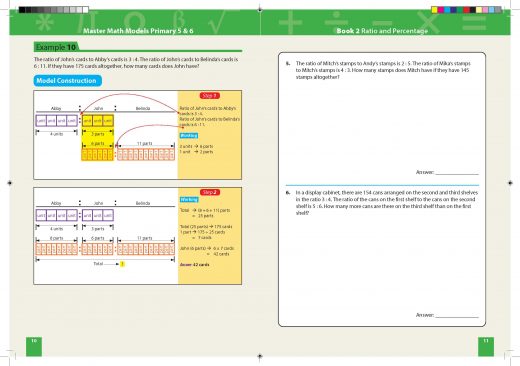 Master Math Models Primary 5 & 6 Book 2 Ratio and Percentage - CPD ...