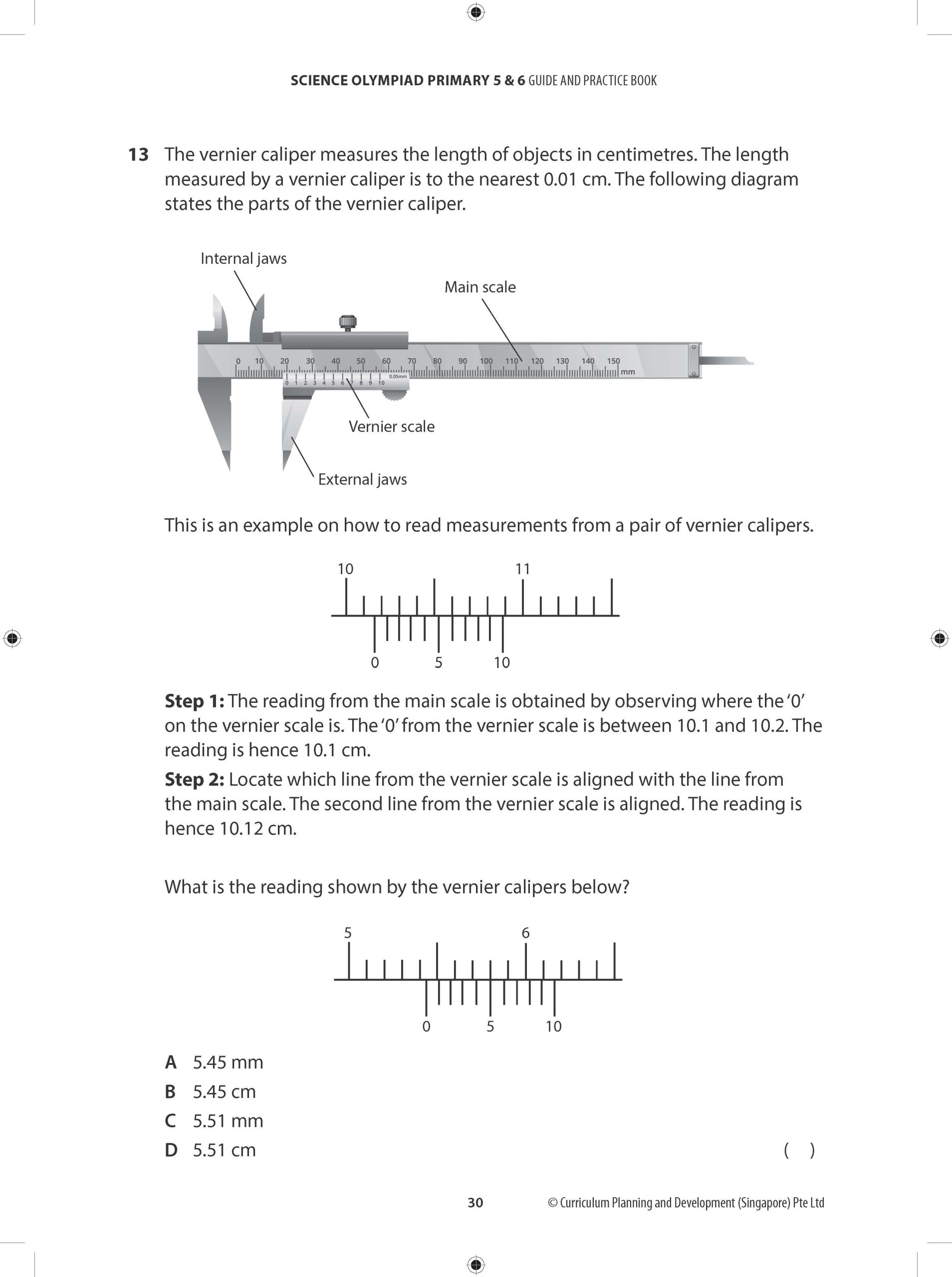 Science olympiad primary 5 6 guide and practice book cpd singapore