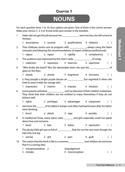 The A-Star Difference Primary 6 English Vocabulary - CPD Singapore ...