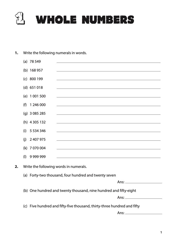 Primary 5 Intensive Mathematics Practice - Cpd Singapore Education 