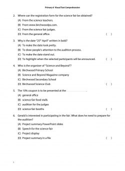 Primary 6 Visual Text Comprehension - CPD Singapore Education Services ...