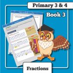 Master Math Models Primary 3 & 4 Book 3 – Fractions