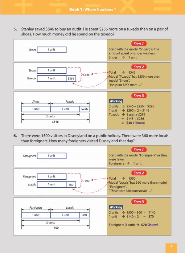 Mastering Math Models P3 & 4 Solution Book sample pages 5