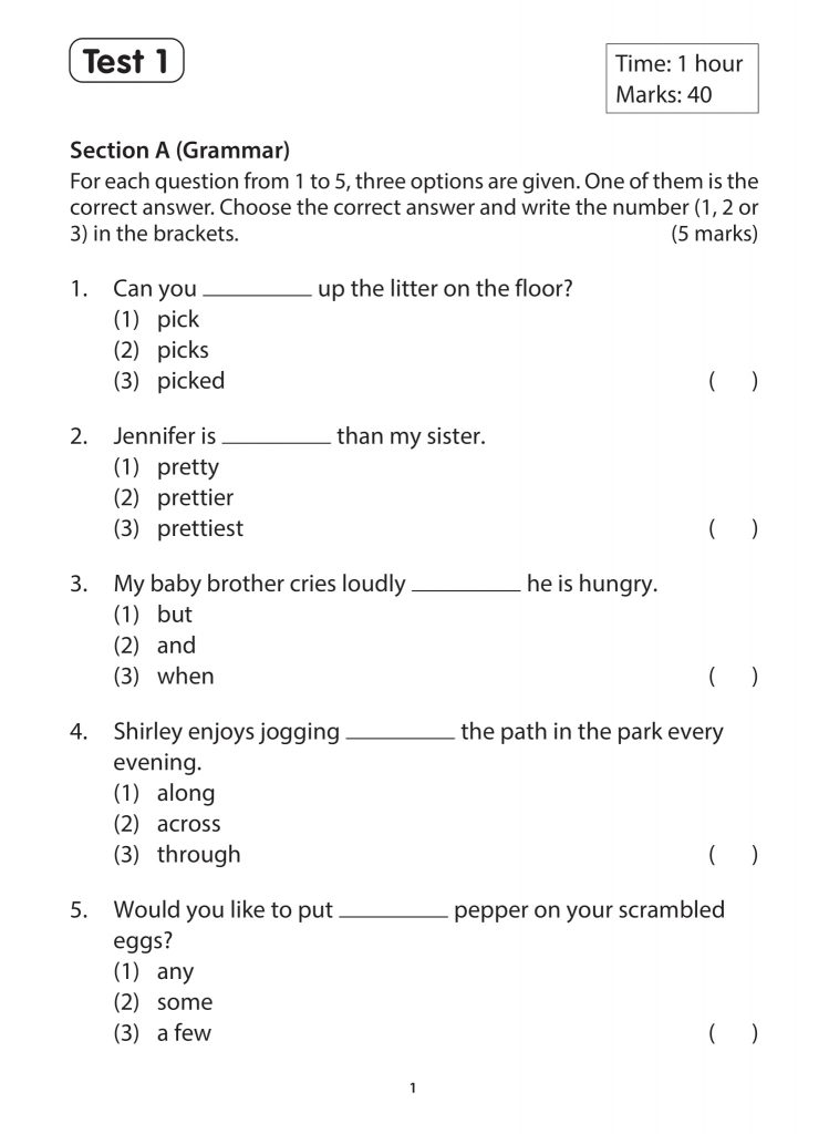 Primary 2 English Excel in Language Use and Comprehension - CPD ...