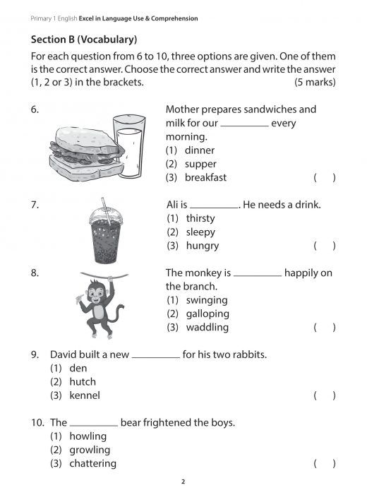 Primary 1 English Excel in Language Use and Comprehension - CPD ...