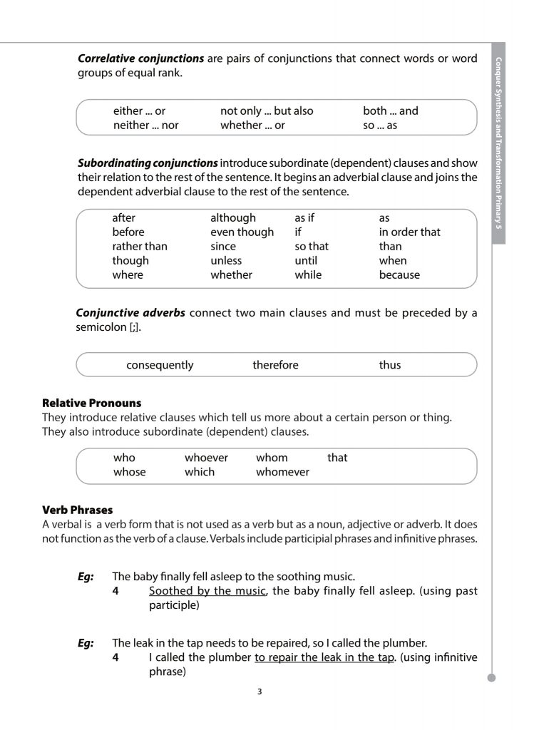 Primary 5 Conquer Synthesis and Transformation - CPD Singapore ...