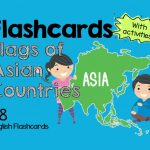 Flags of Asian Countries (with activities)