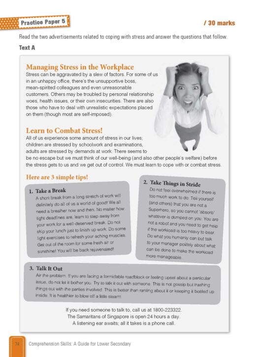 Comprehension Skills - A Guide for Lower Secondary - CPD Singapore ...