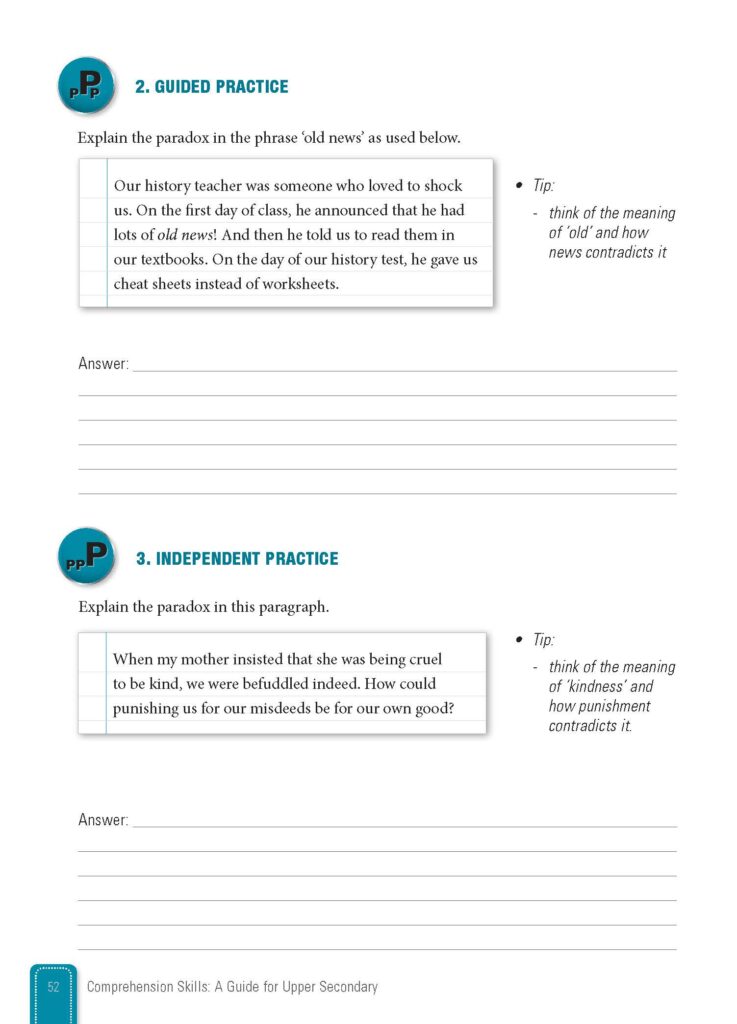 Comprehension Skills - A Guide for Upper Secondary - CPD Singapore ...