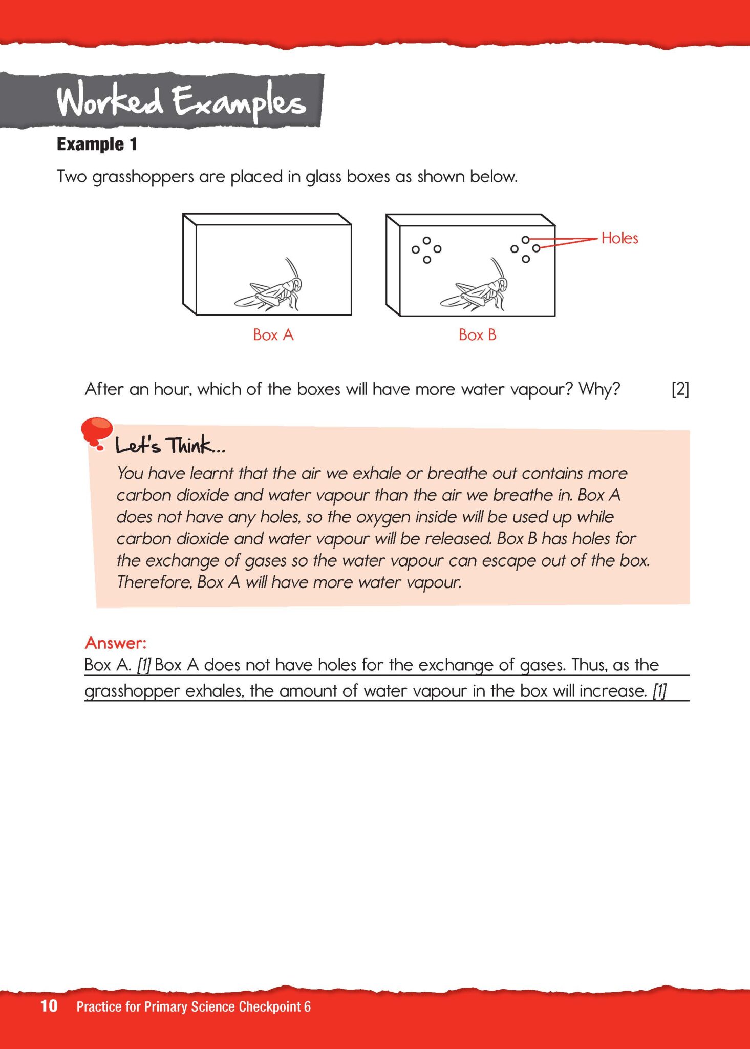 Practice for Primary Science Checkpoint 6 - CPD Singapore Education ...