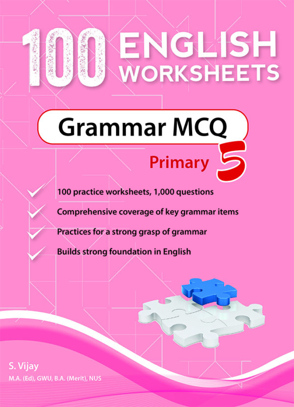 100 English Worksheets P5 Grammar MCQ