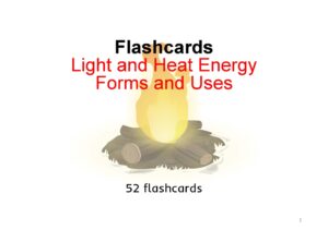 Light and Heat Energy Forms and Uses