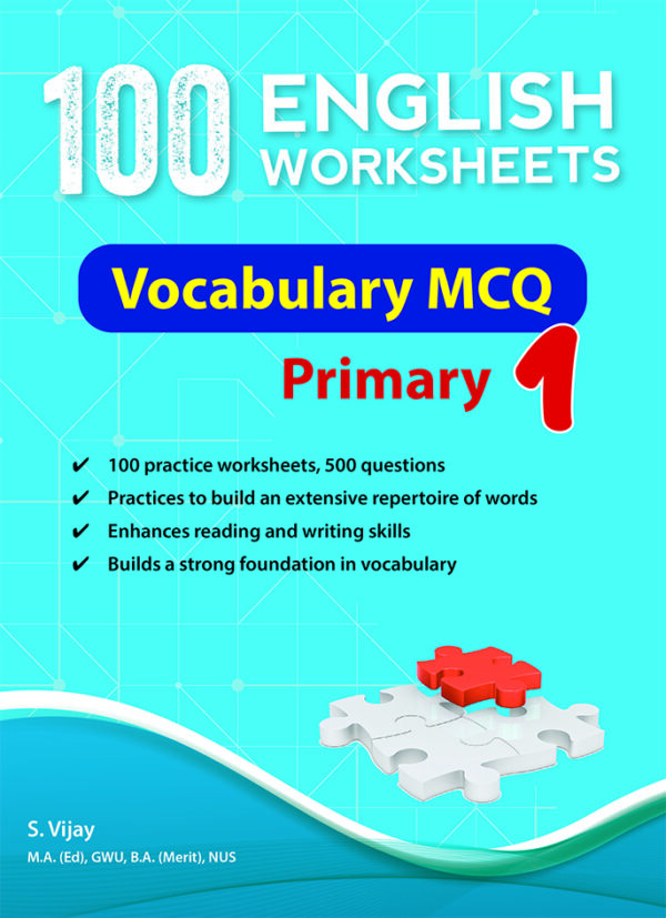 English Worksheets Primary 1 Vocab MCQ