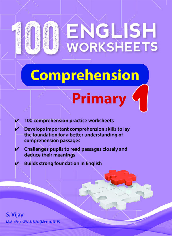 English Worksheets Primary 1 Comprehension