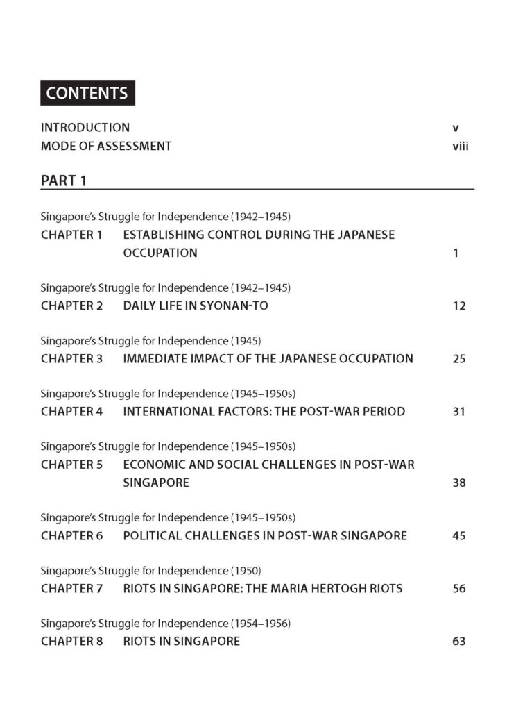Key Guide Secondary 2 History Revision Notes with SBQ and SEQ Practice