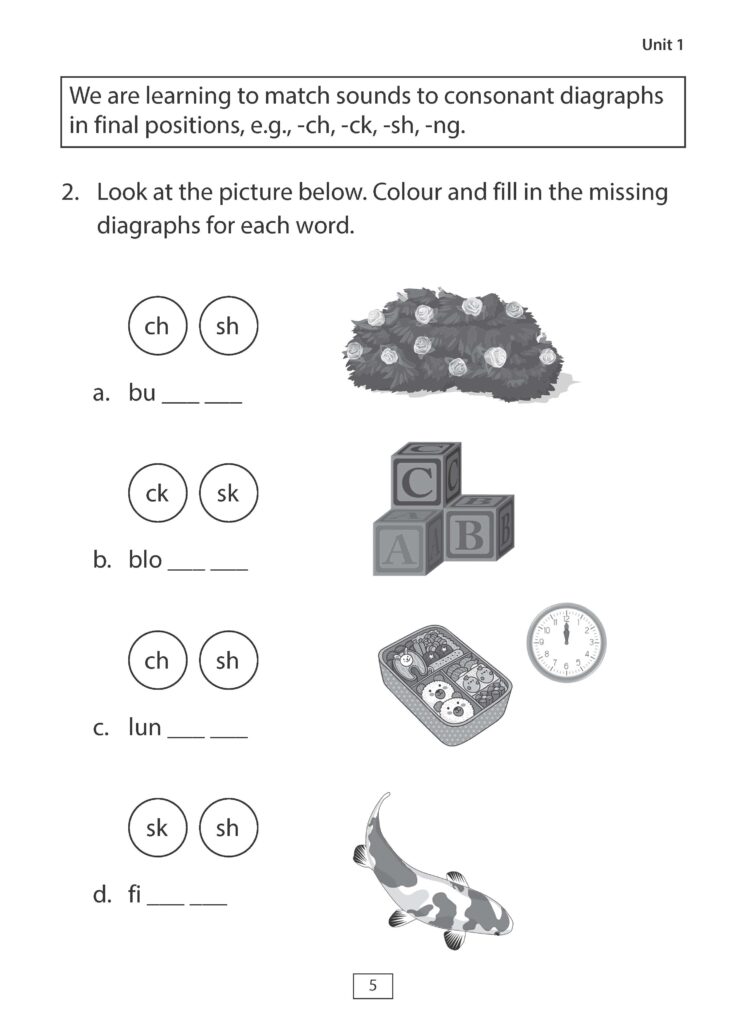 Primary 2 English Writing and Reading Readiness in the Foundation Years ...