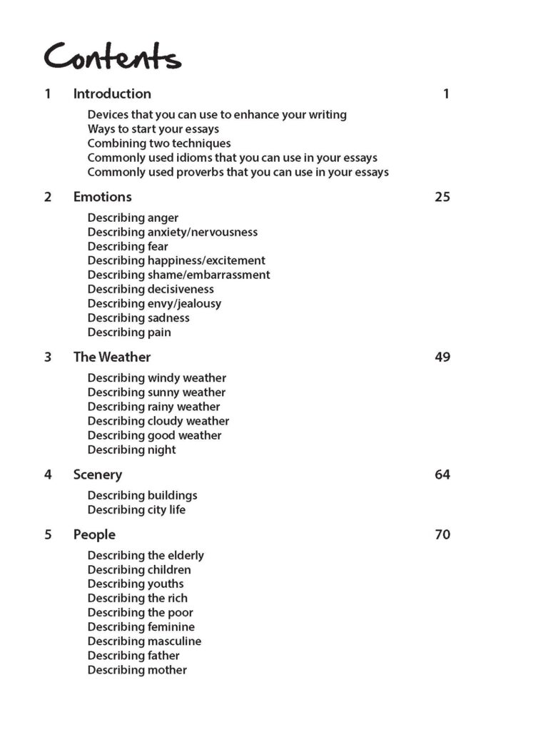 phrases for creative writing pdf