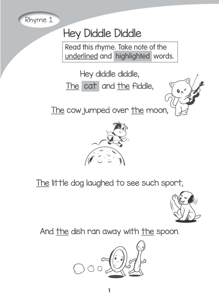 Learning English through Nursery Rhymes Book 1 - CPD Singapore ...