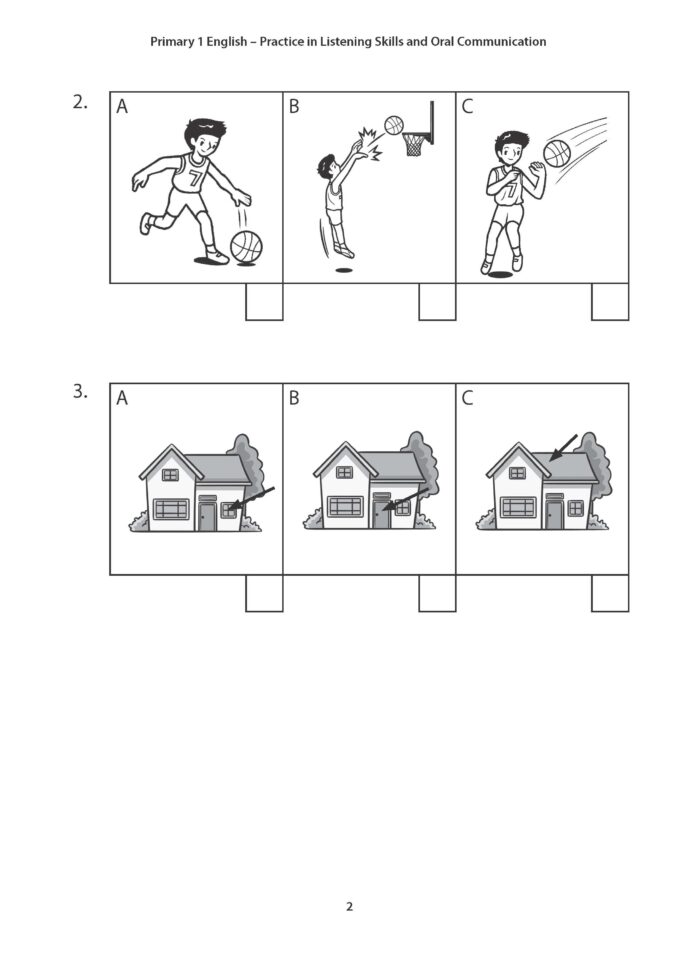 Primary 1 English Practice in Listening Skills and Oral Communication ...