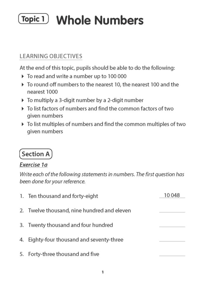 Master Your Math Primary 4 - CPD Singapore Education Services Pte Ltd