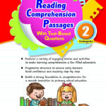 Guided Reading Comprehension Passages With Text-Based Questions Kindergarten 2