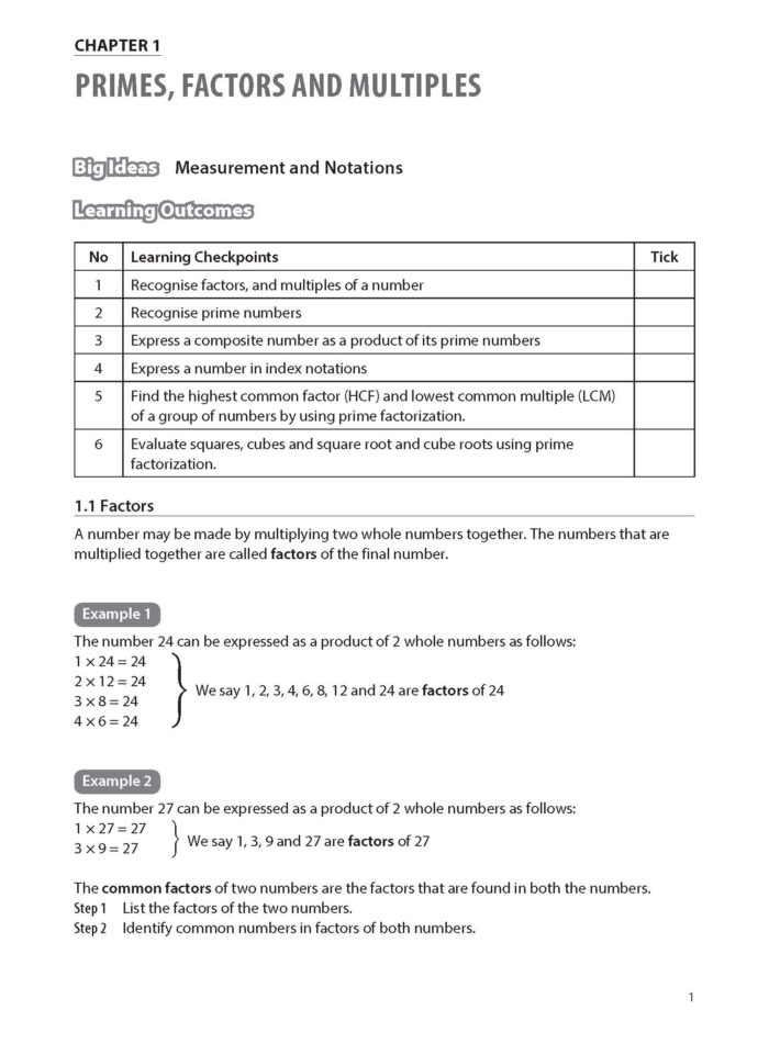 Challenge Yourself Secondary One Mathematics Book A (New Edition) - CPD Singapore Education ...