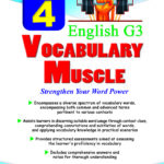 Secondary 4 English G3 Vocabulary MUSCLE – Strengthen Your Word Power