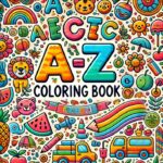 Colouring Activity Worksheet (A to Z) (PDF book)