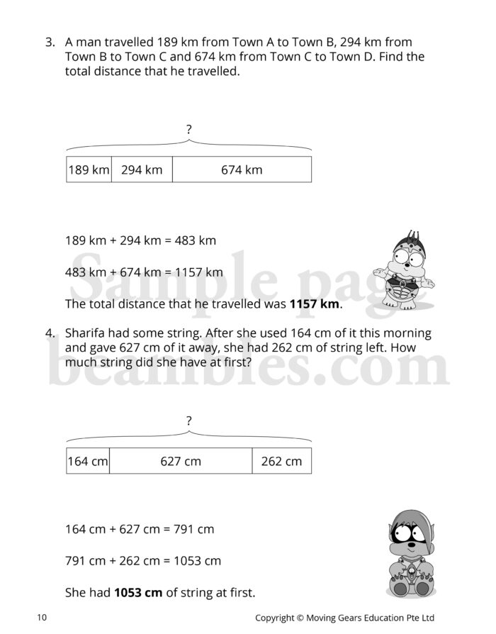 Beambles Mathematics Step-By-Step Bar Model Method P3 Book 2 - CPD ...