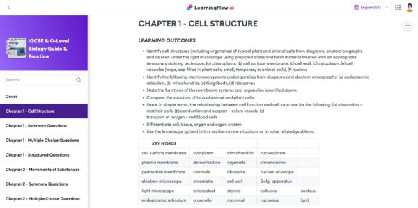 (Smart Books) IGCSE and O-Level Biology Guide and Practice Book 1 - Image 5
