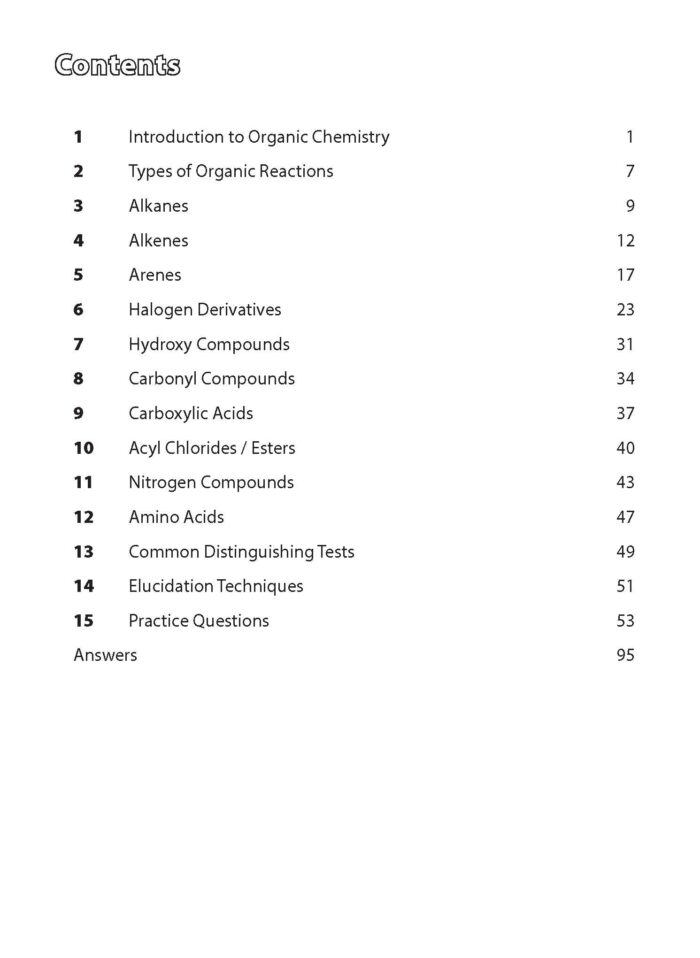 Key Guide A-Level Organic Chemistry Revision Notes & Practice - CPD ...