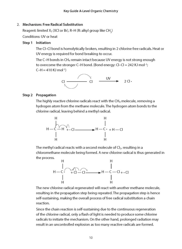 Key Guide A-Level Organic Chemistry Revision Notes & Practice - CPD ...