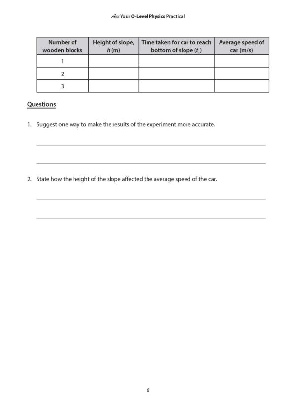 Ace Your O-Level Physics Practical - Image 5