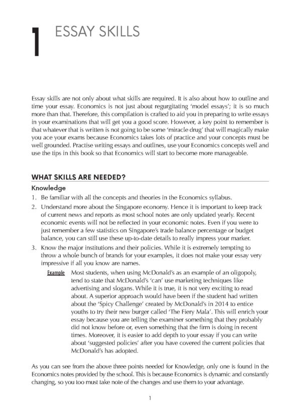 Complete Guide to GCE A-Level Economics Essays (Second Edition) - Image 8